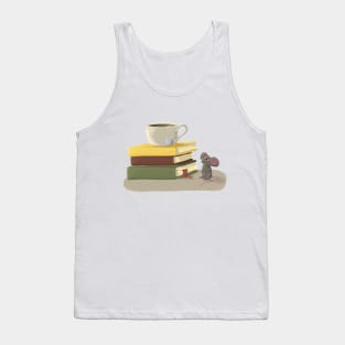 Library Mouse Tank Top